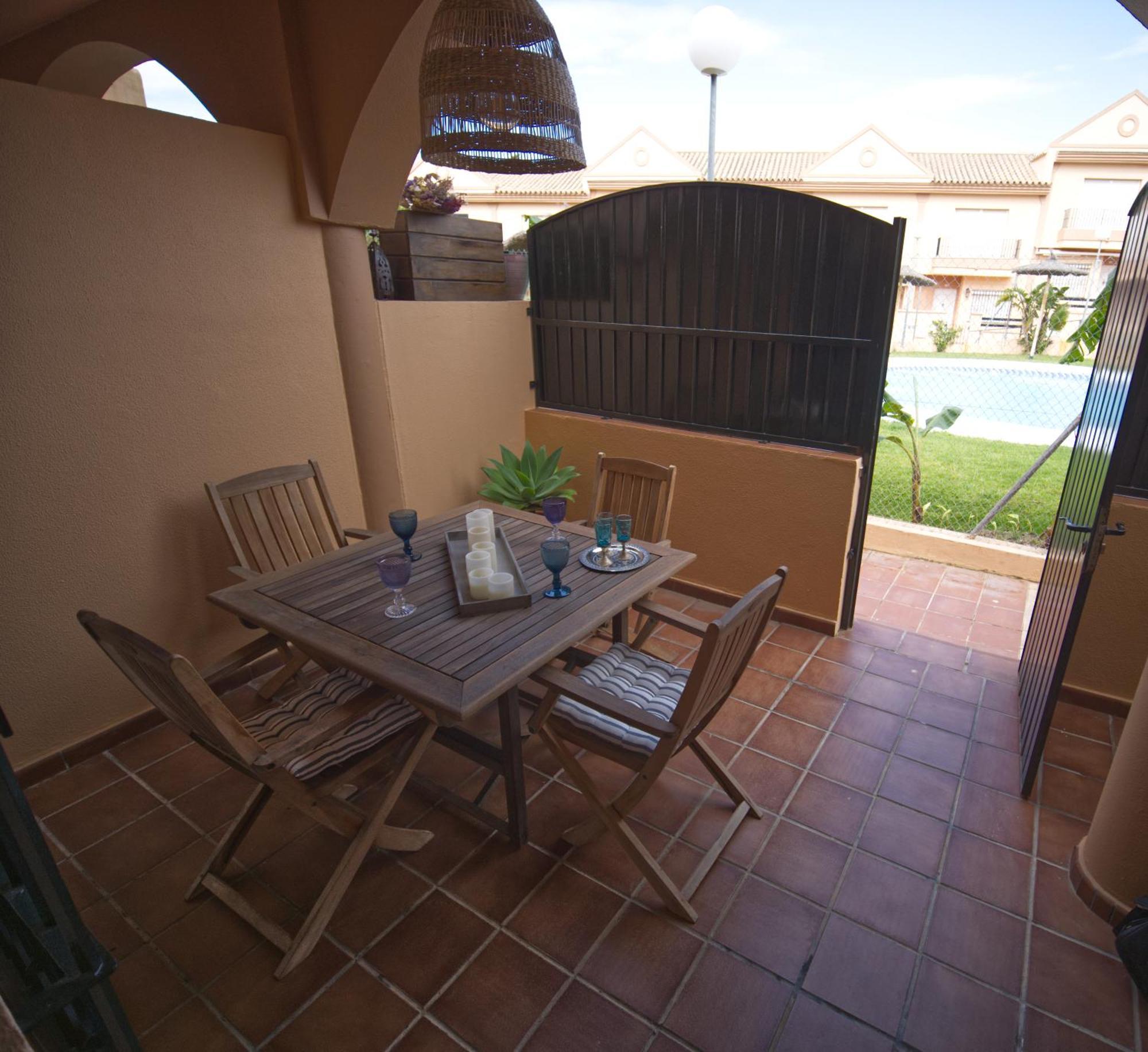 Apartment Residencial Al Andalus 117, La Barrosa, Chiclana, Incluye Parking A Unos Metros Del Mar